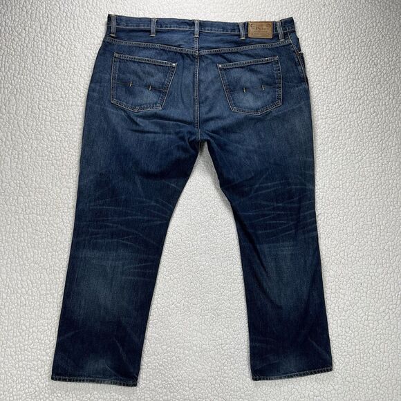 Polo Ralph Lauren Jeans 44Bx30 Relaxed Straight Fit Blue Denim Streetwear Y2K - Picture 6 of 14